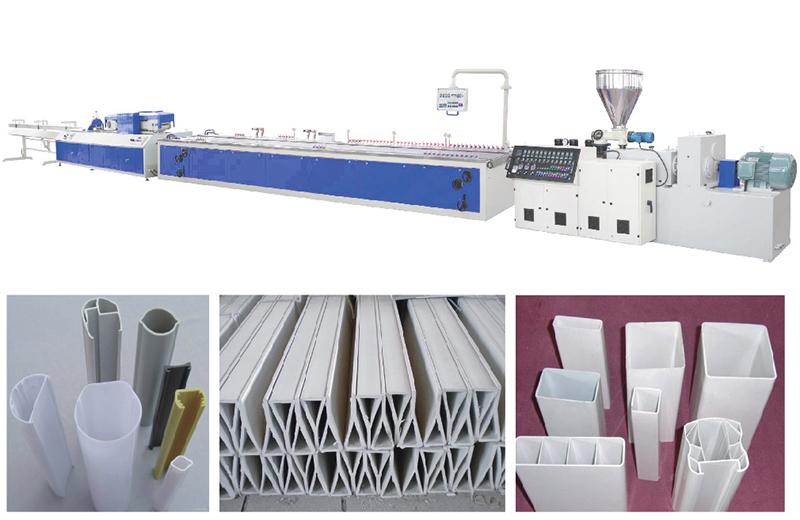 PEPPPVC WPC Profile Production Line