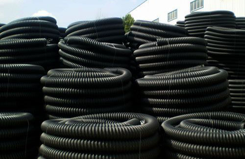 PE Carbon Screw Pipe Production Line