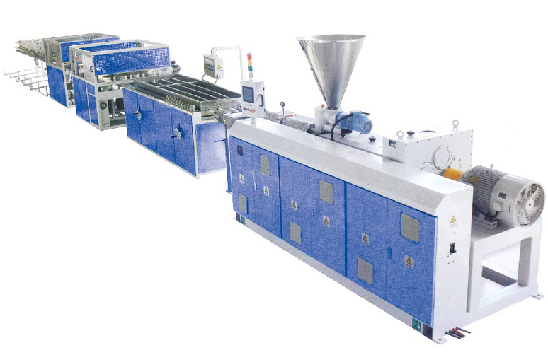 PVC four-pipe production line