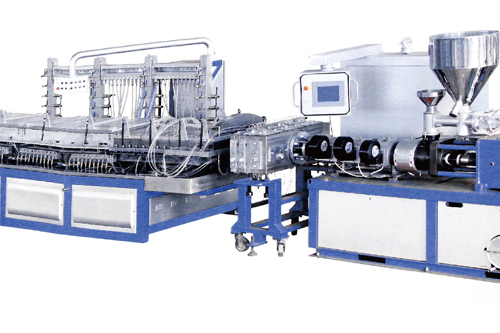 Plastic Hollow Roofing Tile Making Machine